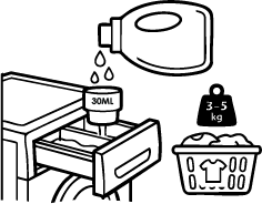 ១. សម្រាប់ម៉ាស៊ីនបោកគក់