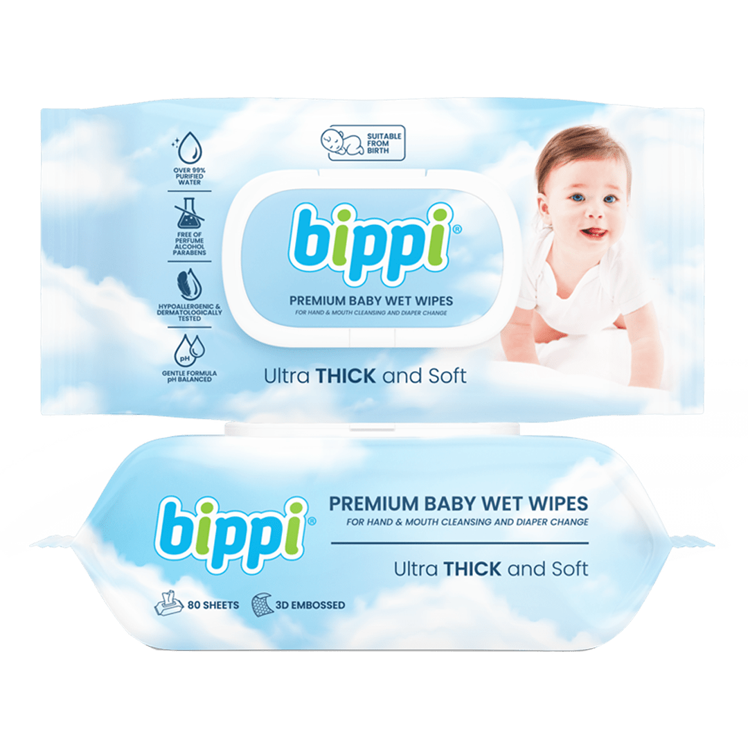 កន្សែងសើម Bippi Premium